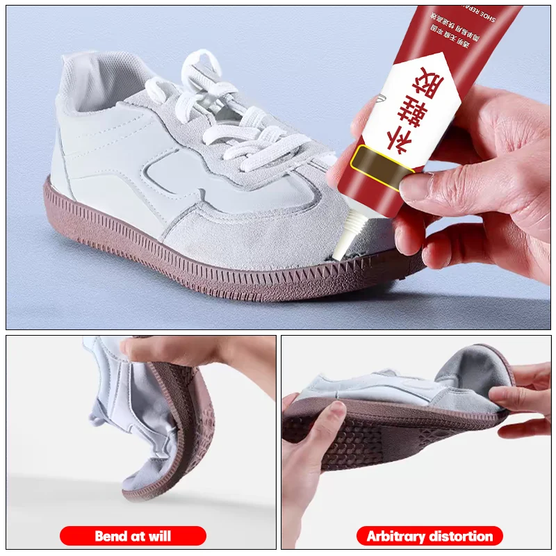 Adhésif fort pour réparation de chaussures, Super universel, étanche, adhésif fort pour chaussures, outils de réparation professionnels