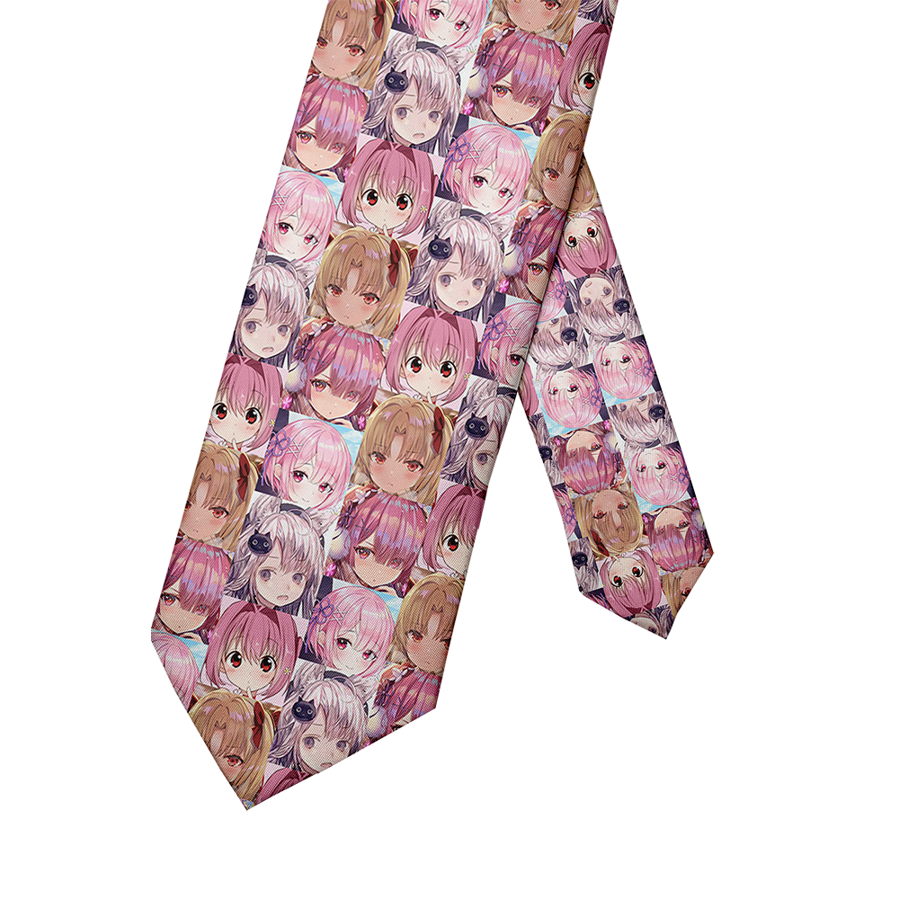 Corbata con estampado de dibujos animados de Anime para hombre, corbata creativa informal unisex, accesorios únicos novedosos, regalos de negocios, accesorios para camisa de boda