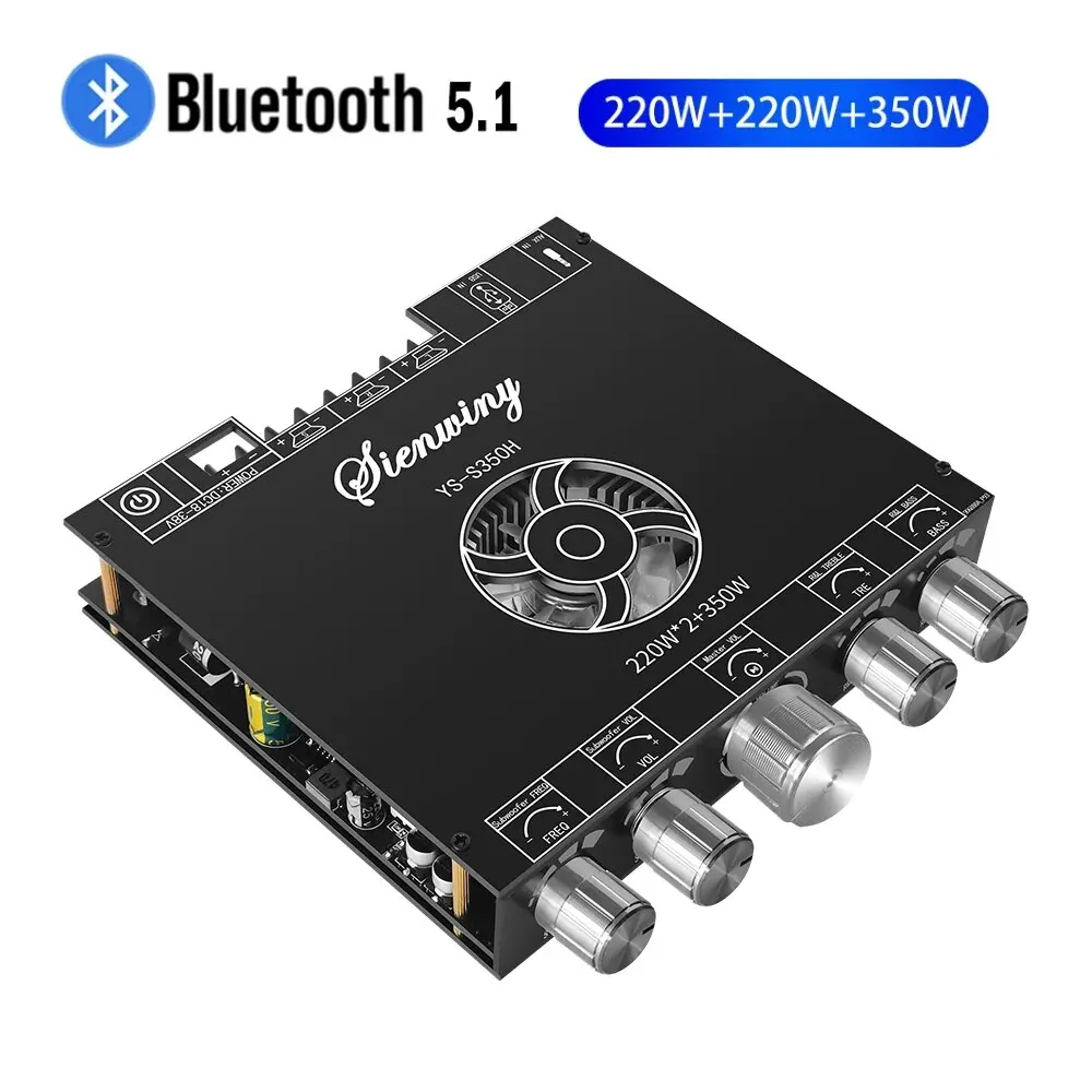 2.1 Kanaals BT5.1 Versterker Board TPA3251 220Wx2 + 350W HighPower Subwoofer Versterker Boards YS-S350H