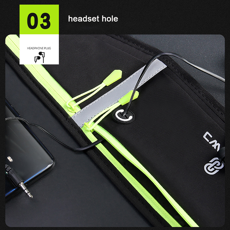 Riñonera deportiva para mujer, riñonera para correr, cinturón para hombre, bolsa de gimnasio impermeable, bolsa para teléfono, accesorios para correr
