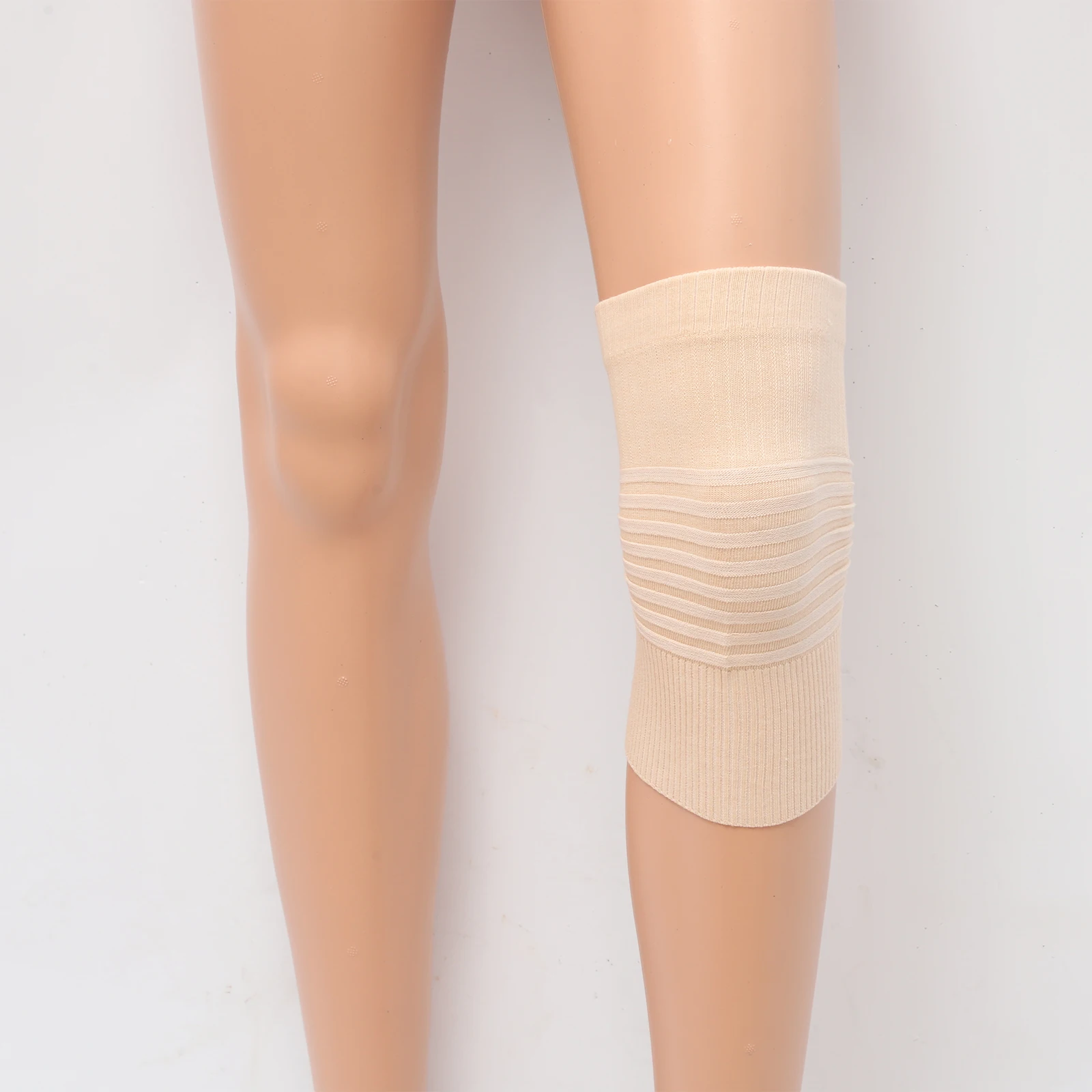 ผ้าฝ้ายบางKneelet Cover Non-Traceเข่าอุ่นSheathถุงเท้าสําหรับเครื่องปรับอากาศห้องเก่าเย็นขากีฬาProtector