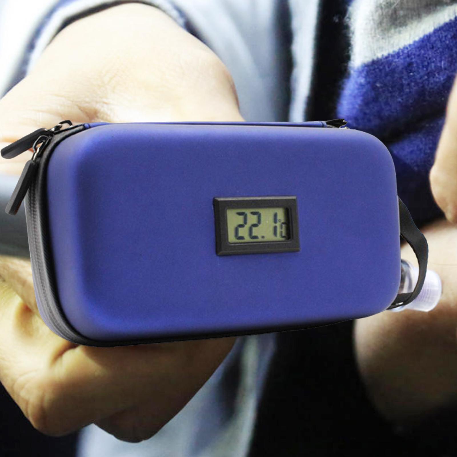 Cooler Travel Case Large Capacity Convenient Cooler Pouch Waterproof Organizer Portable Cooling Bag for Supplies Ice Packs