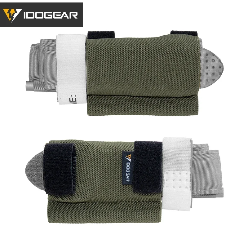 IDOGEAR-soporte de torniquete táctico para cinturón, banda elástica, gancho y bucle, porta torniquete multifunción, accesorio táctico 3958