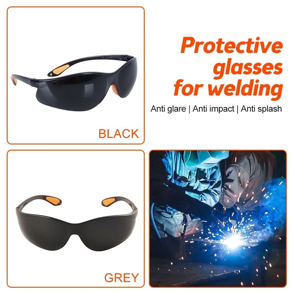 Safety Glasses Riding Goggles Anti-shock Windproof Sand Prevention Eyes Protector With Soft Nose Pads Work Lab Security Supplies