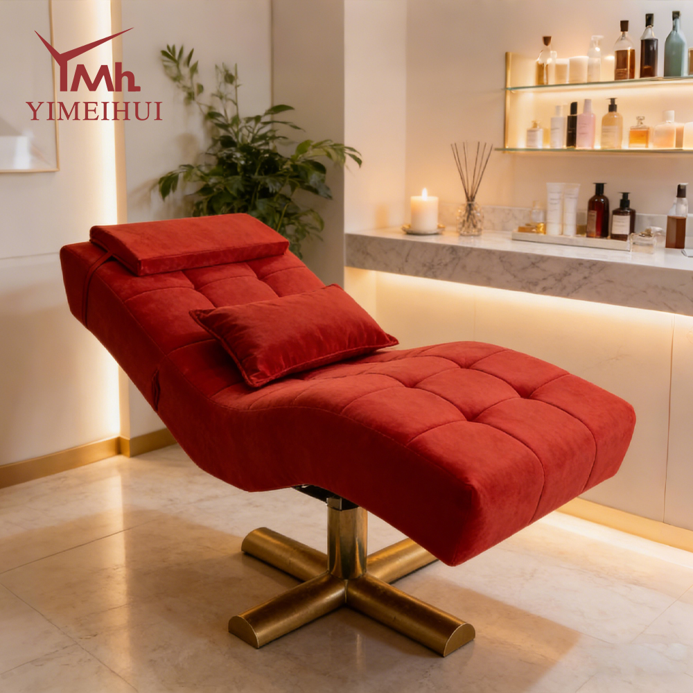 Настраиваемая цветная регулируемая подъемная кровать для наращивания ресниц, спа-кровать для ресниц, массажная кровать для салона красоты