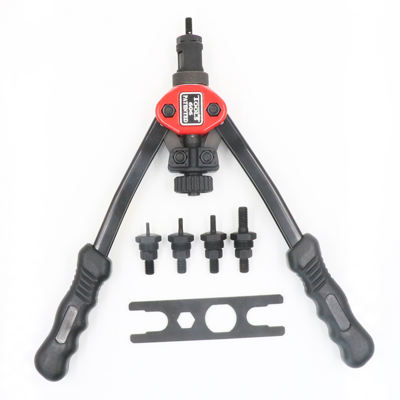 Auto Niet Werkzeug Blind Niet Mutter Pistole Schwere Hand einsetzen mutter Werkzeug Manuelle Dorne M3 M4 M5 M6 M8