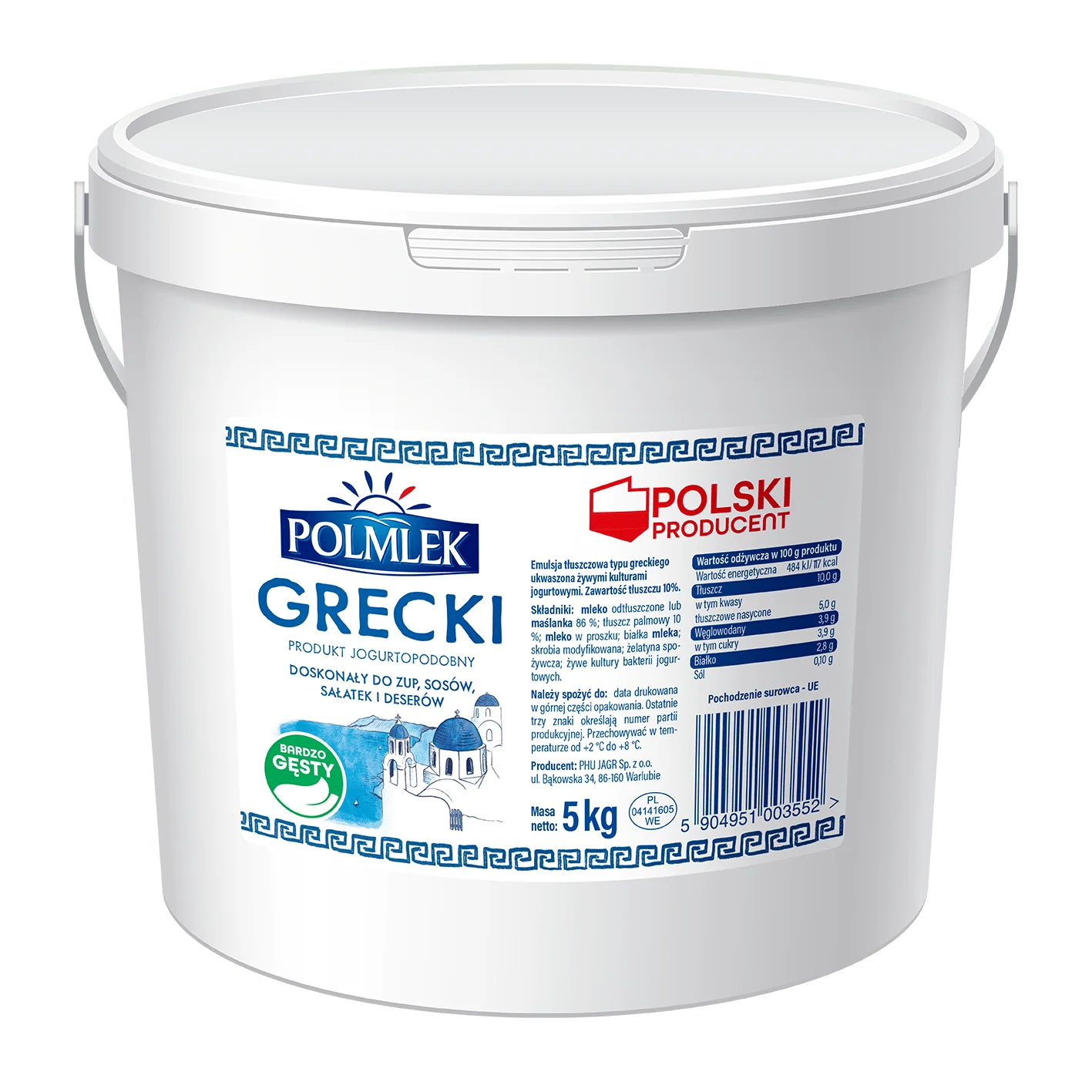 Griechischer Joghurt 5kg-polmlek