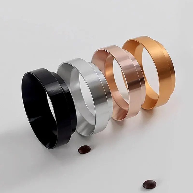 Pierścień dozujący kawę lejek dozujący espresso 51mm 53mm 58mm magnetyczny do Delonghi Breville E61 Portafilter narzędzie baristy akcesoria