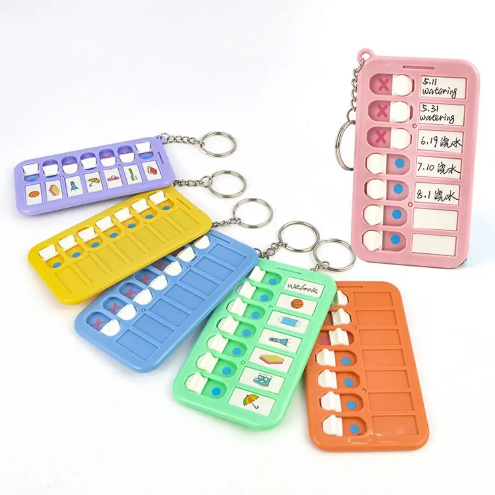 Daily Task Planning Board Self-discipline Punch Card Device Detachable Checklist Schedule Memo Student Stationery Supplies