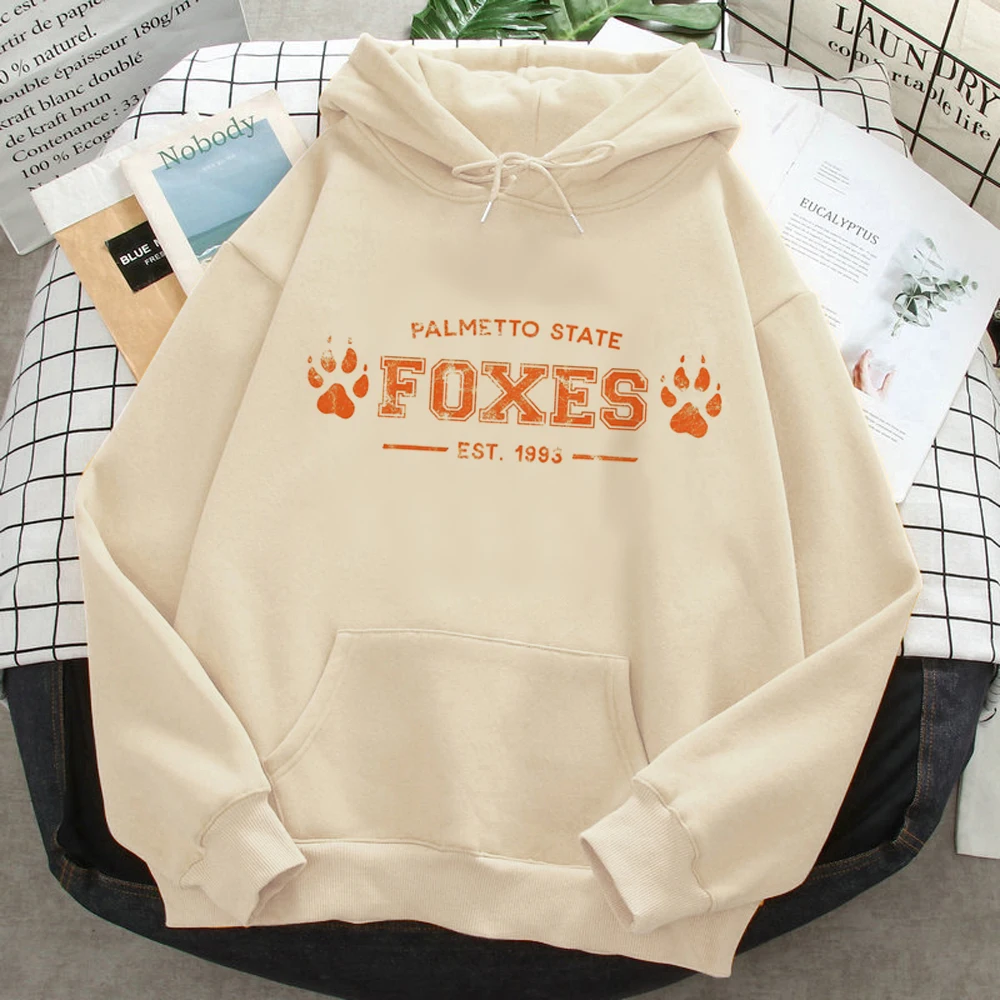 Todo para los juegos Palmetto State Foxes sudaderas con capucha mujeres gótico 2023 estilo coreano pulóver hoddies mujeres Kawaii pulóver