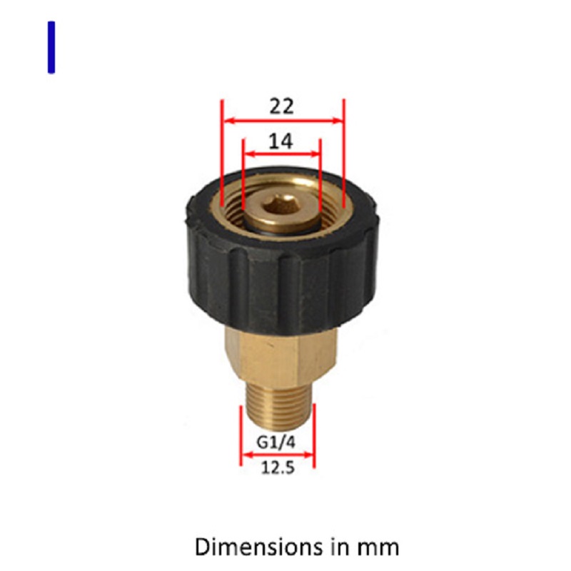 Kim Loại Adapter Đầu Phun Tạo Bọt Xốp Máy Phát Súng Đạn Xốp Cao Áp Xà Phòng Sữa Rửa Mặt Foamer Cho Kính Cường Lực Galaxy J5 Prime Hiệu Nillkin Karcher Huter Đồng Hồ Đo Máy Phun Áp Lực Lavor