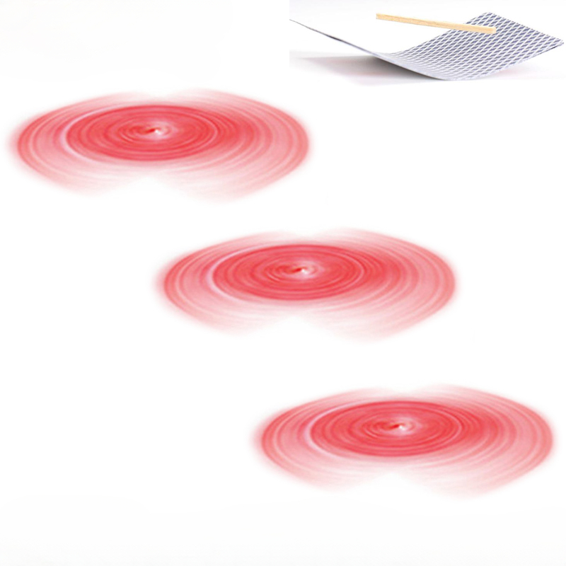 Anéis de Poker Voador Educacional, Anéis De Cartas Fluindo, Fun Street Magic Show Props para Iniciantes