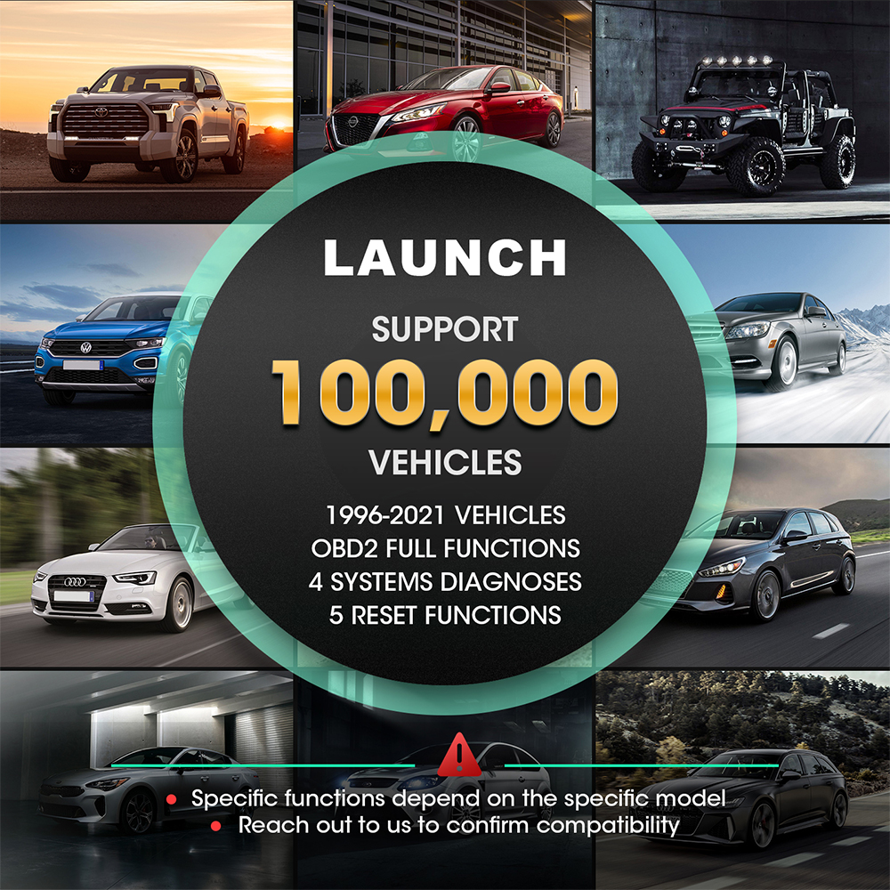 LAUNCH CRP129X Diagnosetools Automotive OBDII Scanner OBD2 Scan Tools Vier Systeme Diagnose obd2 Codeleser