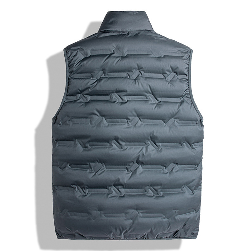 Winter Männer Ärmellose Weste Jacken Warme Wasserdichte Ultraleicht Puffer Weste Männer Casual Winddicht Verdicken Weste Marke Weste Männlich