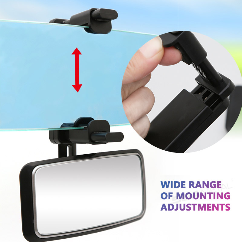 Carro bebê espelho retrovisor interior monitor do bebê espelhos traseiros para segurança automática condução crianças monitor do bebê ângulo ajustável