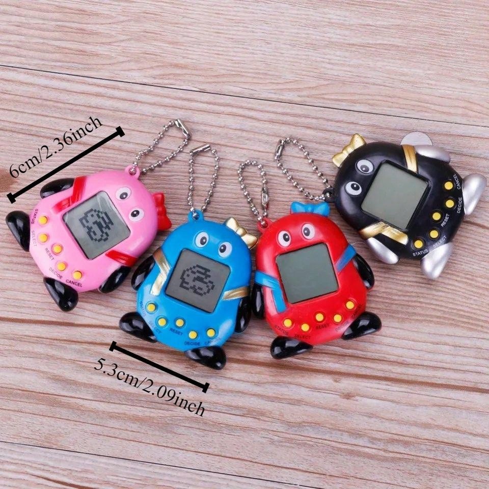 เพนกวินรูปสัตว์เลี้ยงอิเล็กทรอนิกส์เกม Tamagotchi ของเล่น 168 สัตว์เลี้ยงใน 1 Virtual สัตว์เลี้ยงอิเล็กทรอนิกส์ของเล่นเด็กสร้างสรรค์ของขวัญตลก E สัตว์เลี้ยงของเล่น
