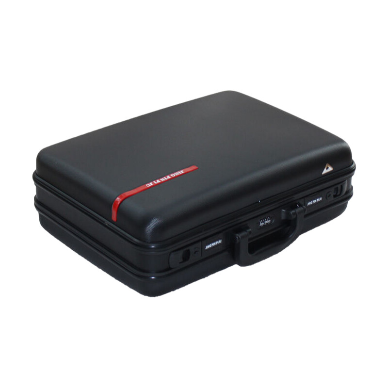 17/19 Inch ABS Security Lock Briefcase - Password Protected Aluminum Frame Laptop Case for Business Travel, Office Organizer