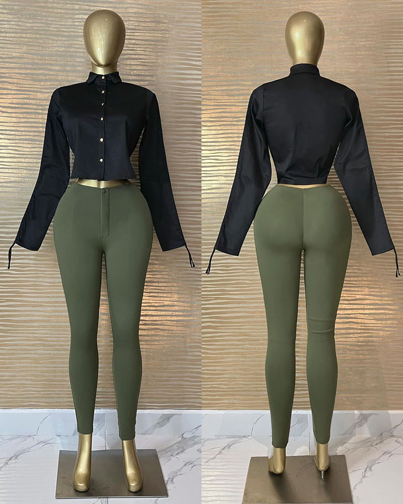 Leggings adelgazantes para levantamiento de glúteos y control de barriga de cintura alta