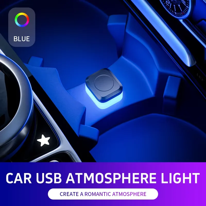 1x carro usb led luz lâmpada de humor plug play universal led interior atmosfera luz lâmpada leitura automática decorações tira decorativa
