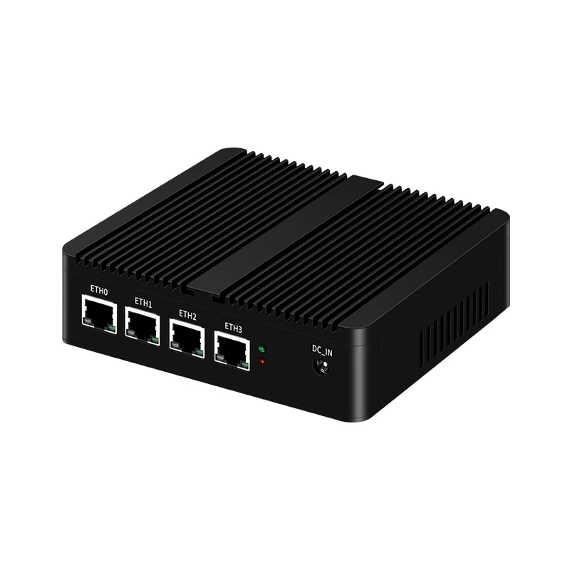 Mini PC de Firewall Pfsense, N100, DDR5, M.2, NVMe, SSD, 4x, Intel, Ethenret, i225V, i226V, Windows, Linux, X86, Soft Router, Suporte 4G LTE, WiFi