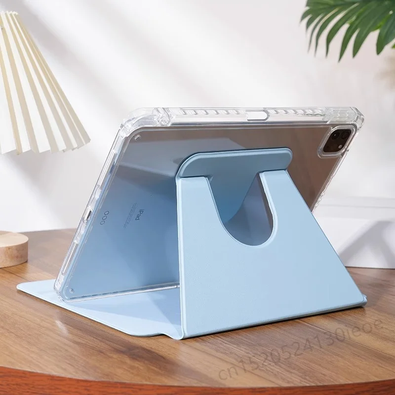Capa porta-lápis para ipad pro 11 2024 ipad 10th 10.2 7th 8th 9th 9.7 6th 5th geração capa para ipad air 11 "5 4 10.9 funda