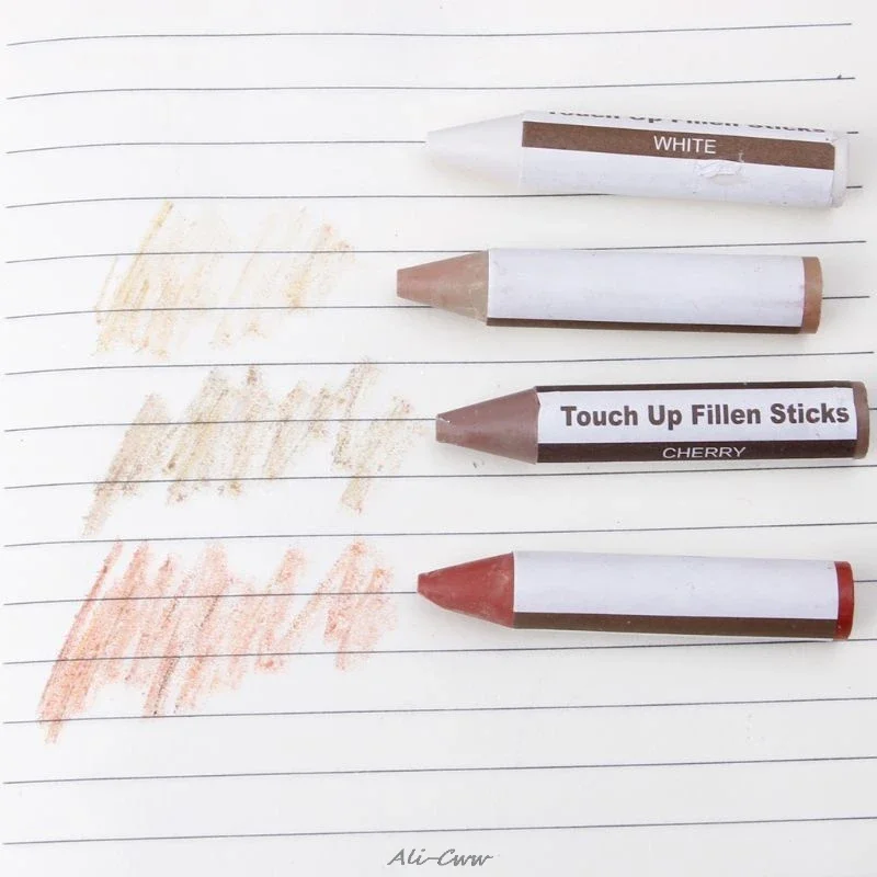 12/17/21 ชิ้นเฟอร์นิเจอร์ Touch Up ชุดเครื่องหมาย amp Filler Sticks ไม้รอยขีดข่วนคืน patch สีปากกาไม้คอมโพสิตซ่อม