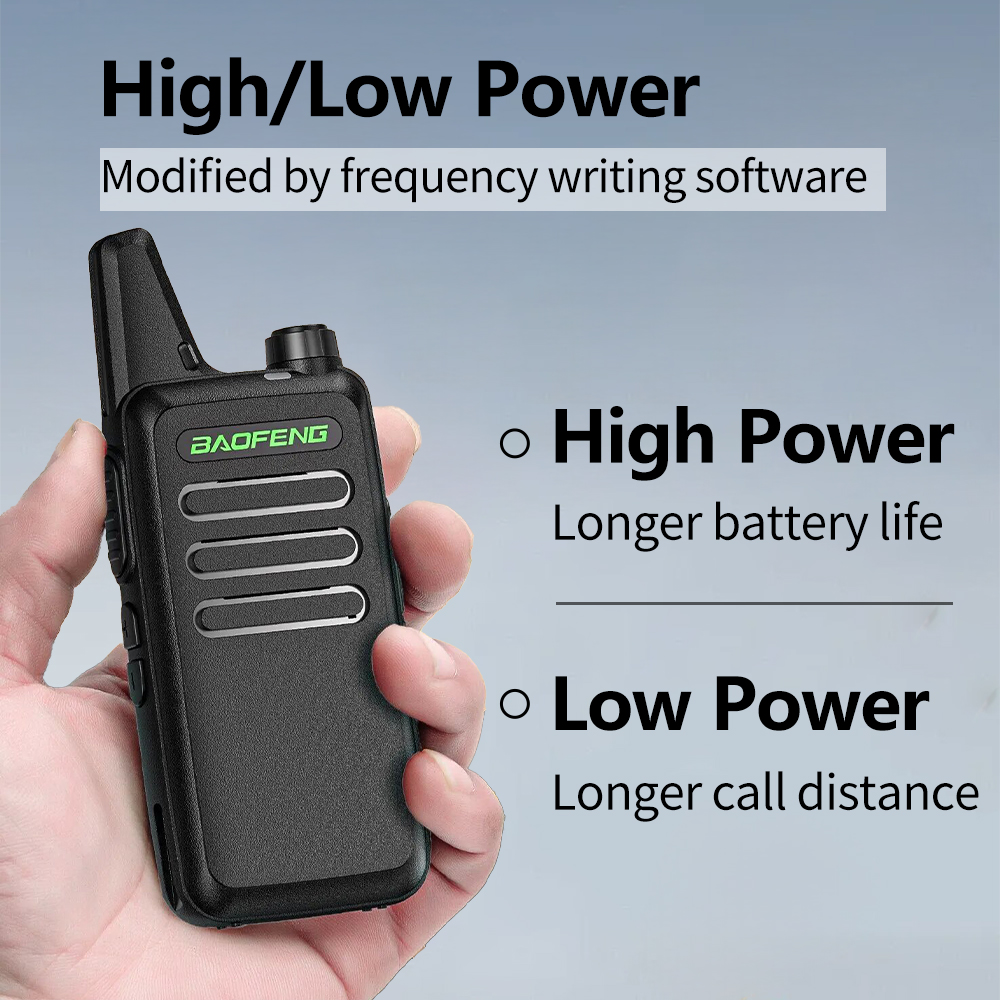 2 estilos mini walkie talkie BF-T20 portátil rádio em dois sentidos oplatar usb vox para uhf 400-470mhz range afstand comunicação rádio up