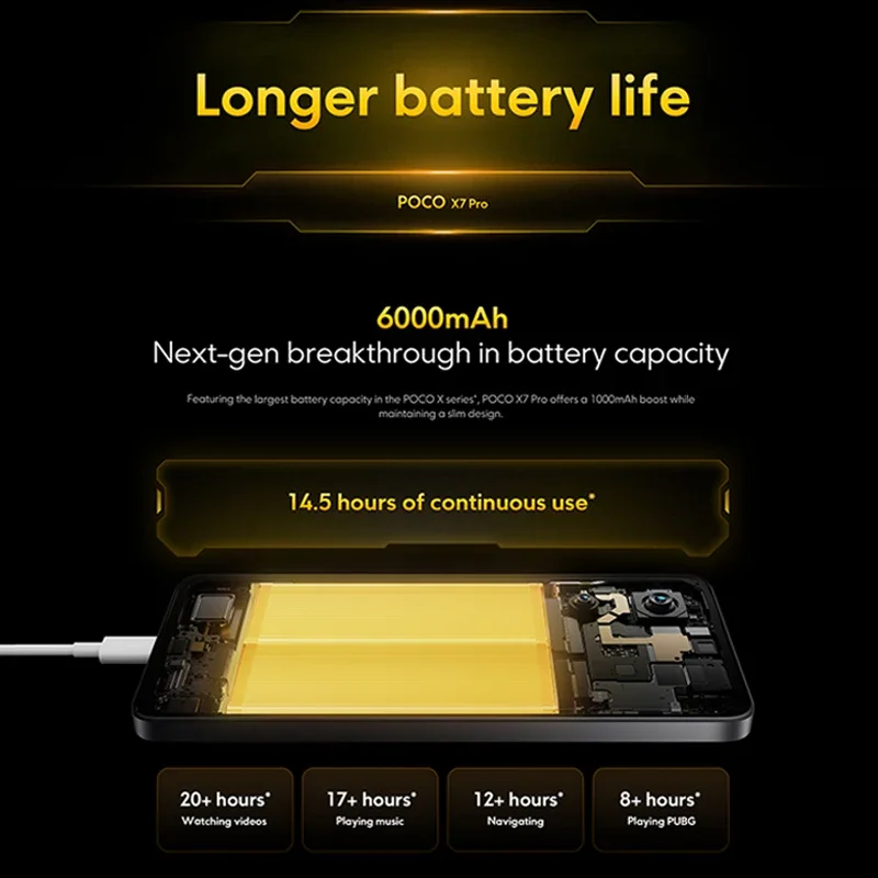 【Marca +】POCO X7 Pro Smartphone Dimensity 8400-Ultra 6,67 "120 Hz AMOLED display 90W HyperCharge 6000mAh NFC Xiaomi HyperOS