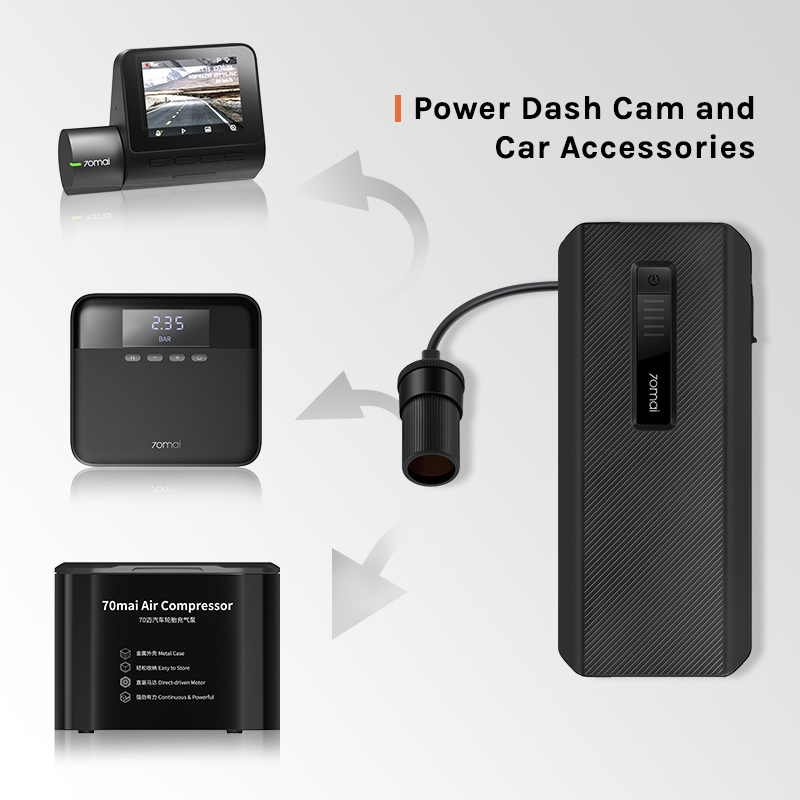 NEUE 70mai Starthilfe Max 18000mah 70mai Auto Starthilfe 1000A Power Bank Auto Starthilfe Auto Buster Auto notfall Booster