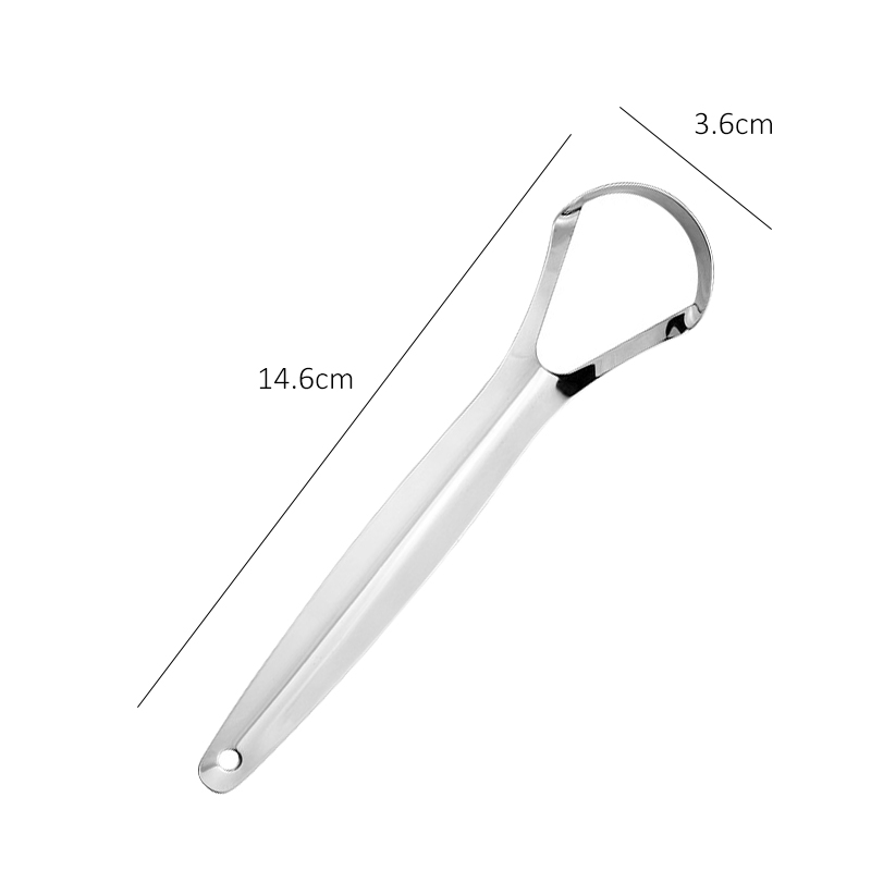 Grattoir à langue pour adulte, dissolvant de langue, halitose, revêtement de langue, soins buccaux, brosse à gratter, outils de nettoyage buccal en acier inoxydable