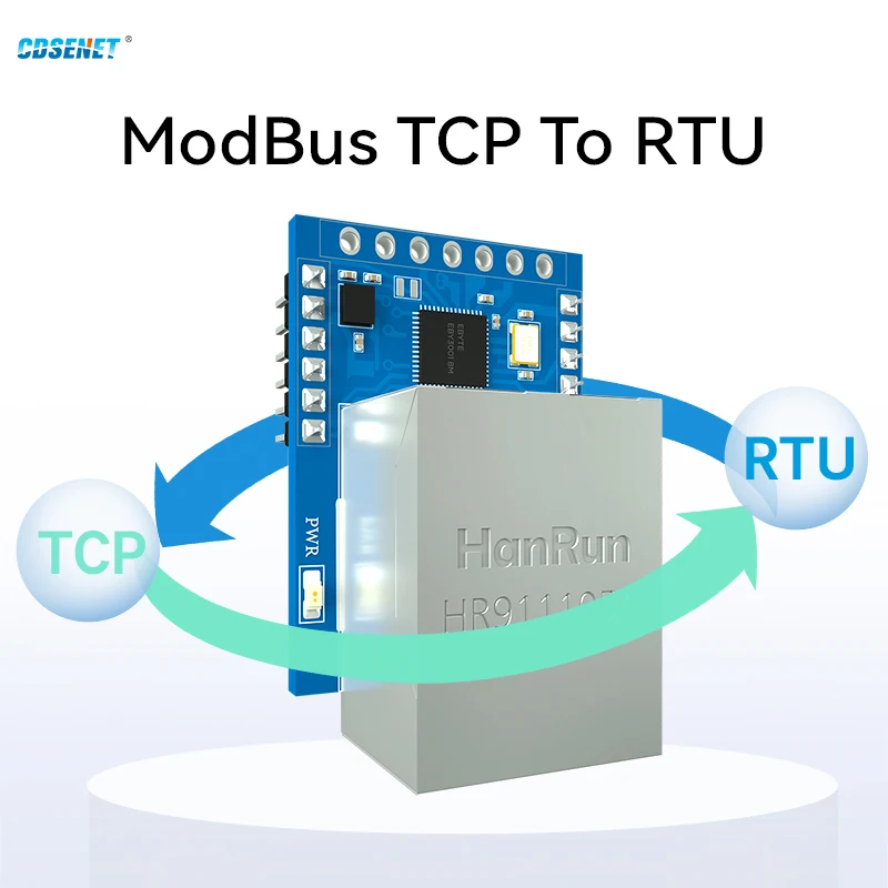 Seriell zu Ethernet Modul TTL zu RJ45 CDSENET UART NT1-B Modbus Gateway Modbus TCP ZU RTU MQTT Low Power