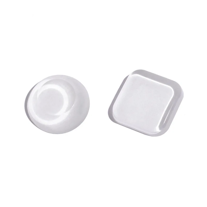 Pegatinas autoadhesivas para puerta, calcomanías anticolisión, silenciosas, transparentes e impermeables, 3660