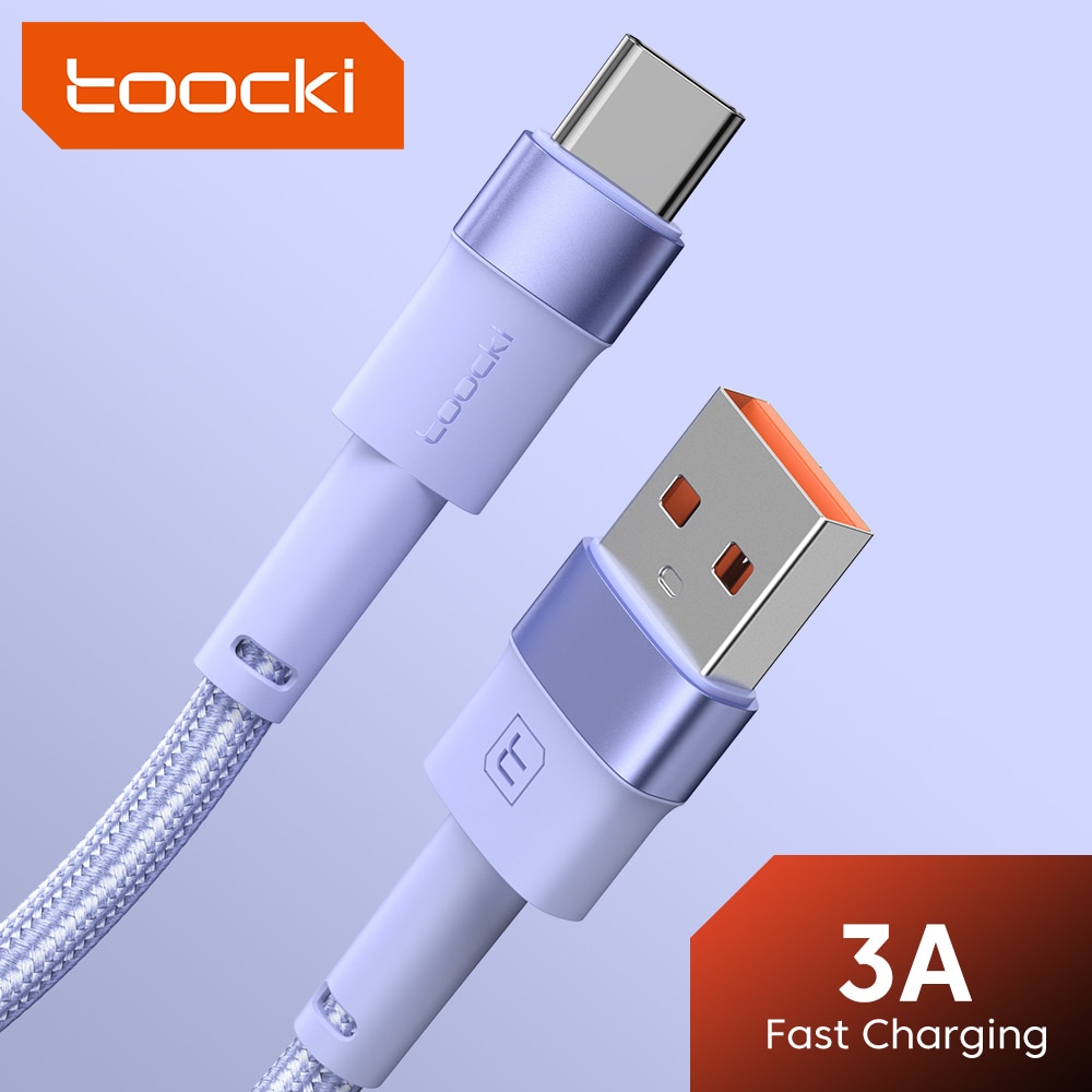 Toocki 2er Pack 3a USB C Kabel Typ C für Xiaomi 12t Pro Realme Redmi Note 12 Pro Poco F3 X4 GT Schnell ladekabel Datenkabel Kabel