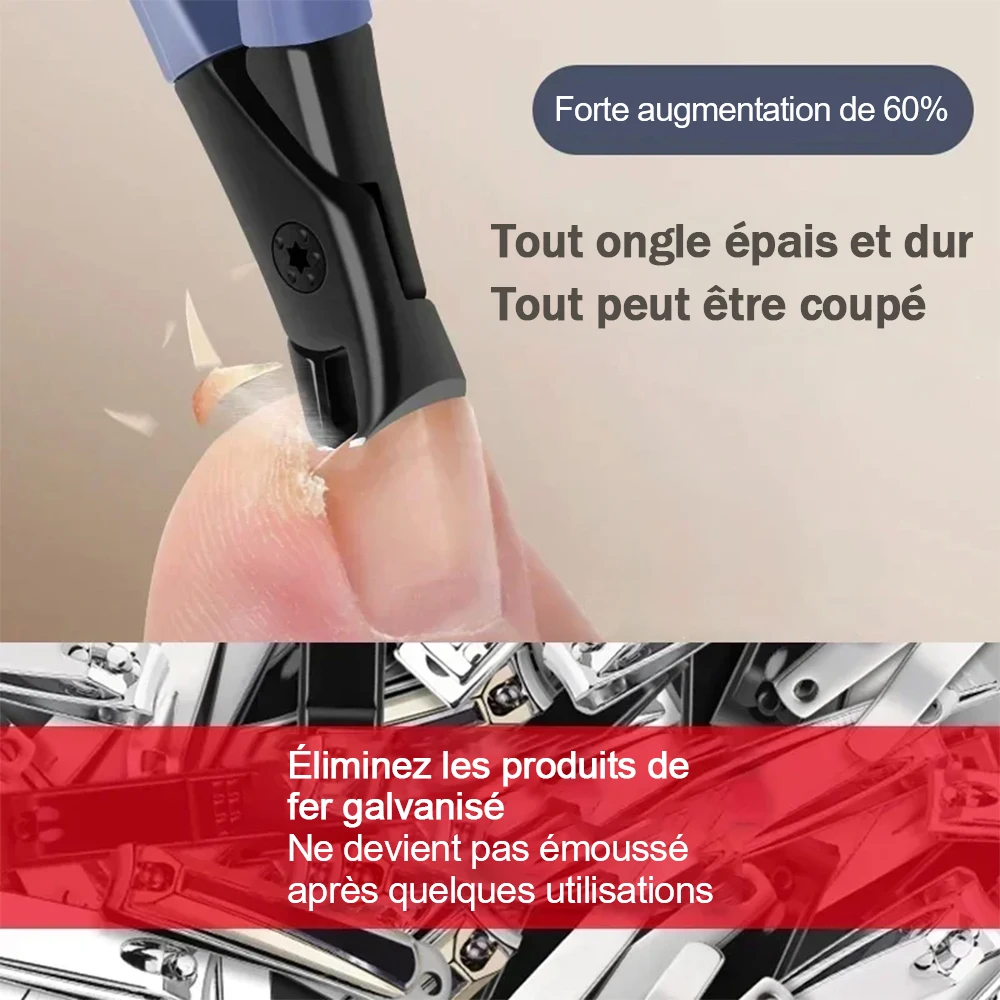 Coupe-ongles anti-éclaboussures, simple, épais, dur, spécial, grande taille, pour la maison, nouveauté 2023