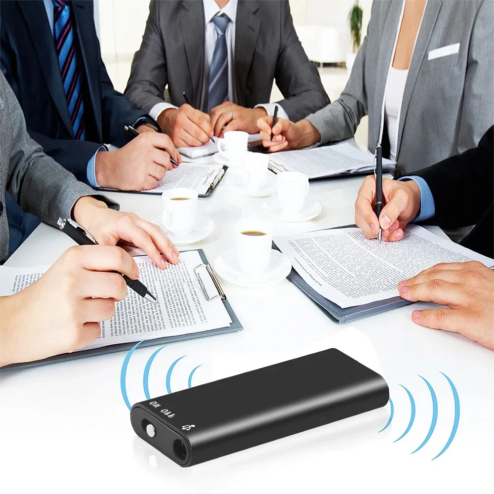 Tape recorder 3-in-1 Mp3 Player Professional Voice Digital Audio Mini Voice Recorder 192Kbps Recording WAV Audio Recorder