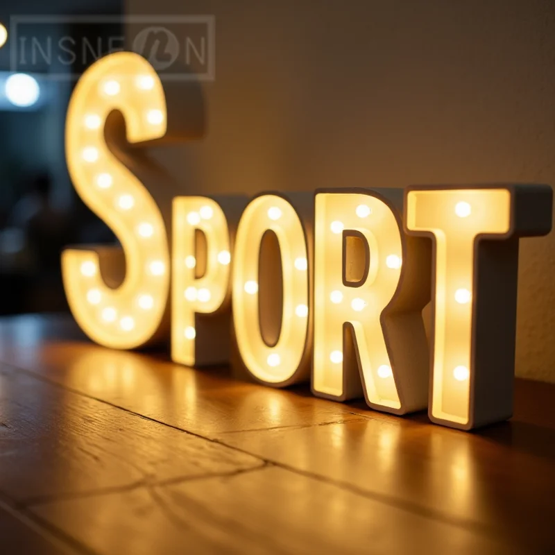 Custom 3D LED Metal Letters Light Up Sign For Storefront Business Outdoor Waterproof Illuminated Signage