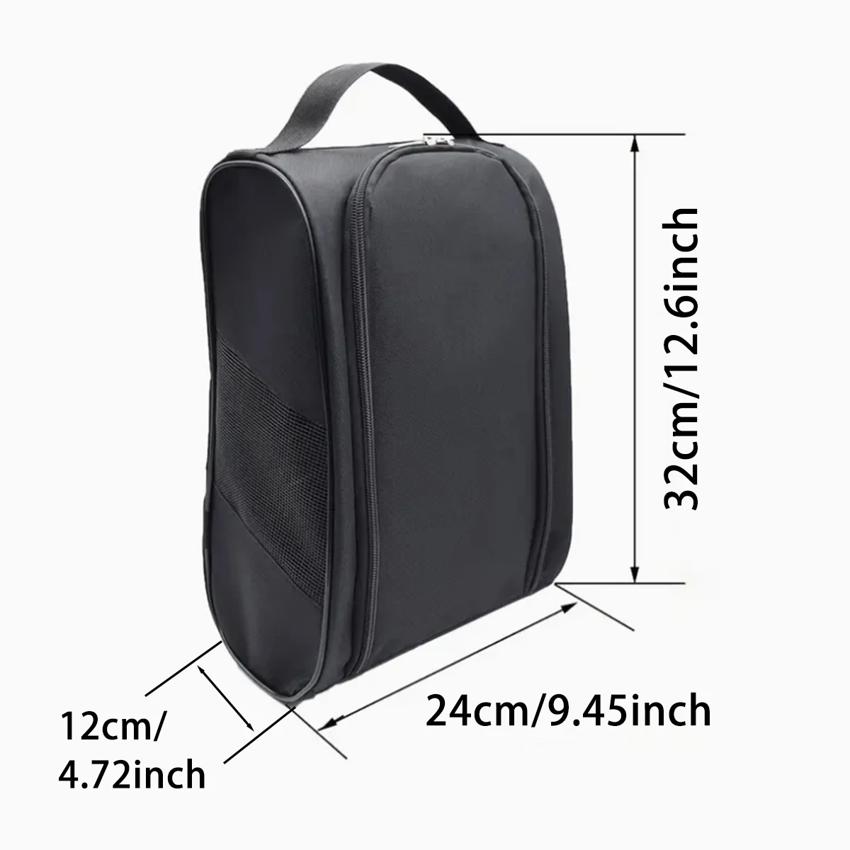 Bolsa de zapatos de Golf portátil, bolsas porta zapatos de tela Oxford, bolso de Golf ligero transpirable, bolsa de zapatos de tenis de fútbol a prueba de polvo