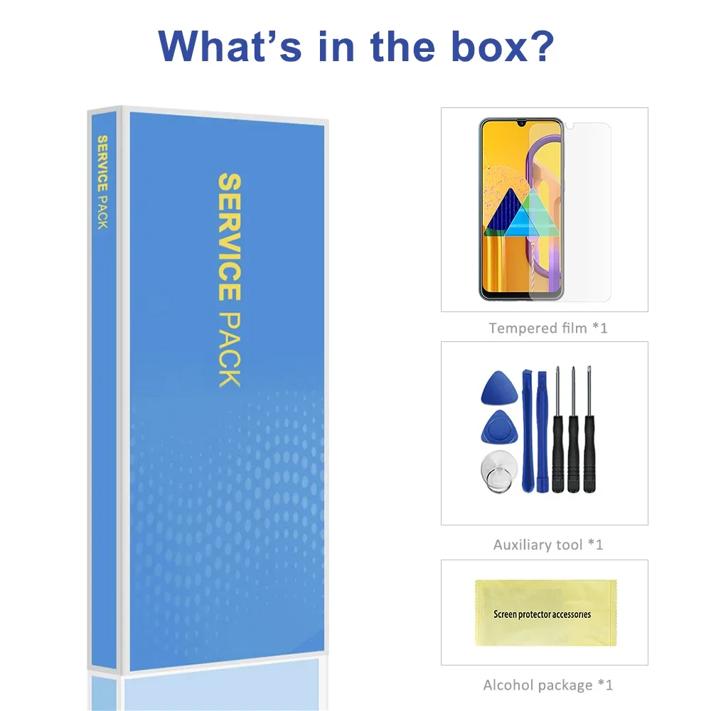 6.5 ''A03S Für Samsung Für A037F A037M A037G A037U A037W LCD Display Touchscreen Digitizer Montage Ersatz