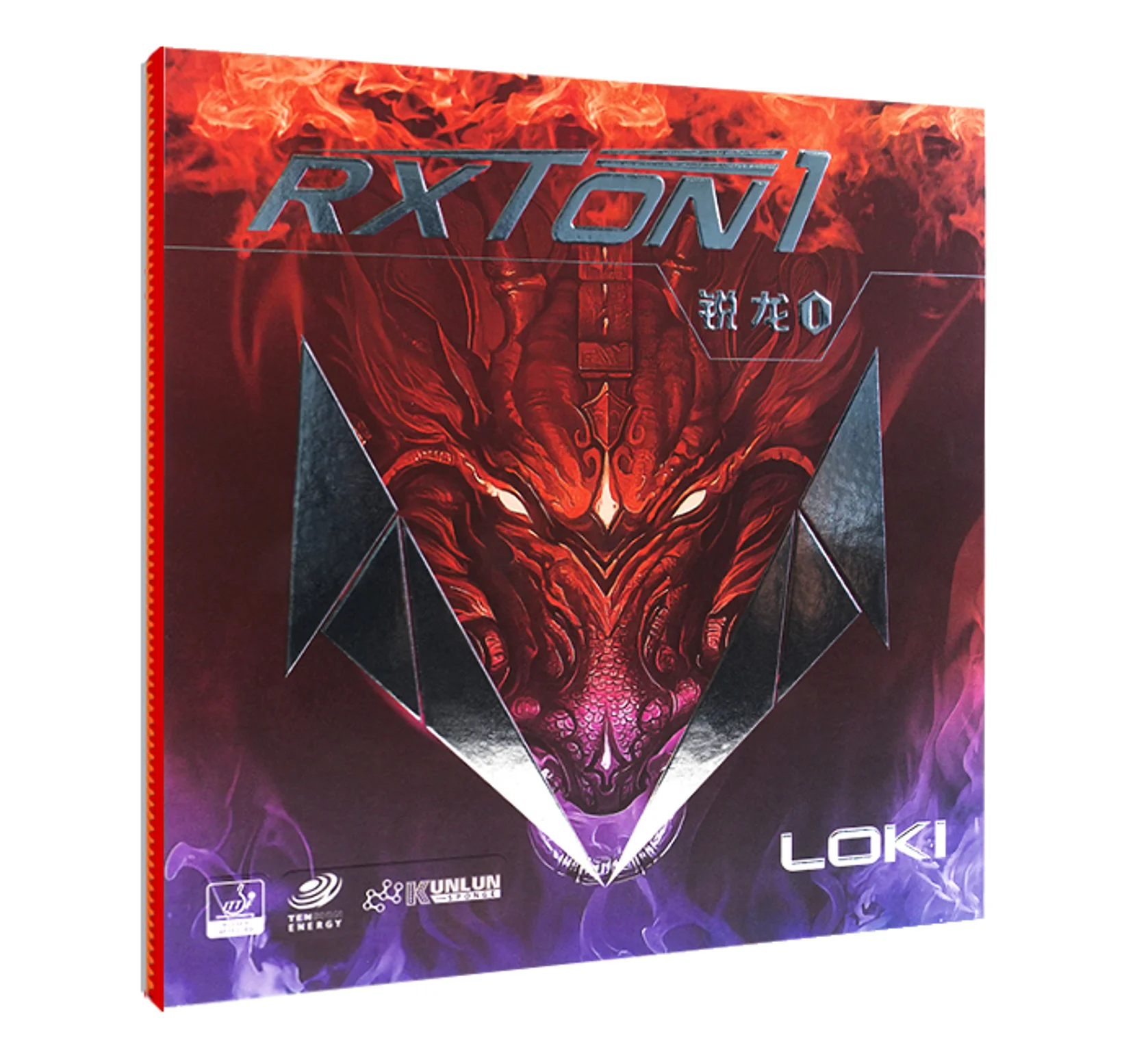 LOKI RXTON 1 Original Tischtennis-Gummi RXTON-1 Allround Spin Control Ping-Pong-Schwamm
