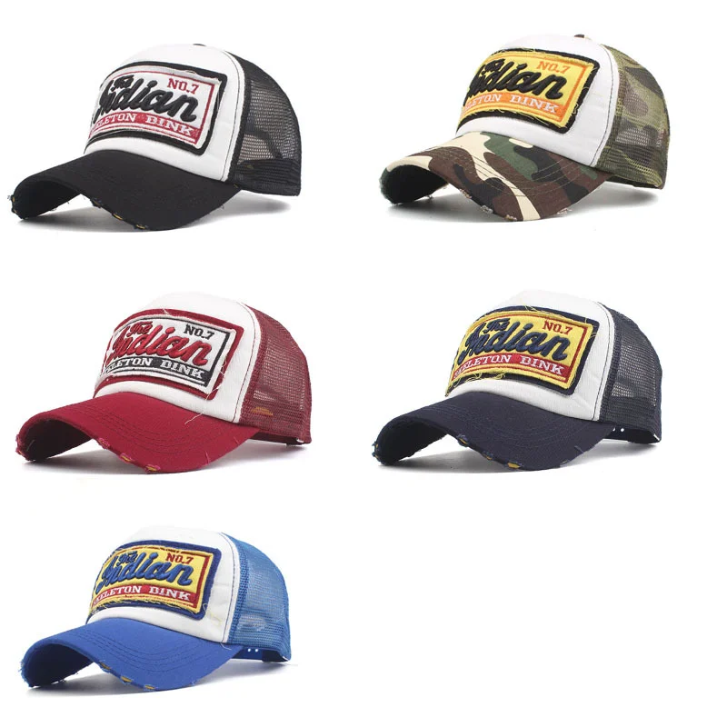 Streetwear carta bordado malha pai boné de beisebol moda snapback hip hop ao ar livre y2k chapéus de caminhoneiro gorras f2719 para mulheres