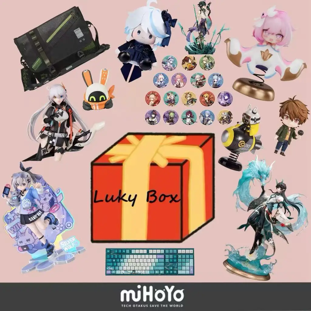 [Genuine] Game miHoYo Zenless Zone Zero&Genshin Impact&Honkai Star Rail&Honkai Impact 3RD&Tears of Themis& Cosplay Gift Box Set