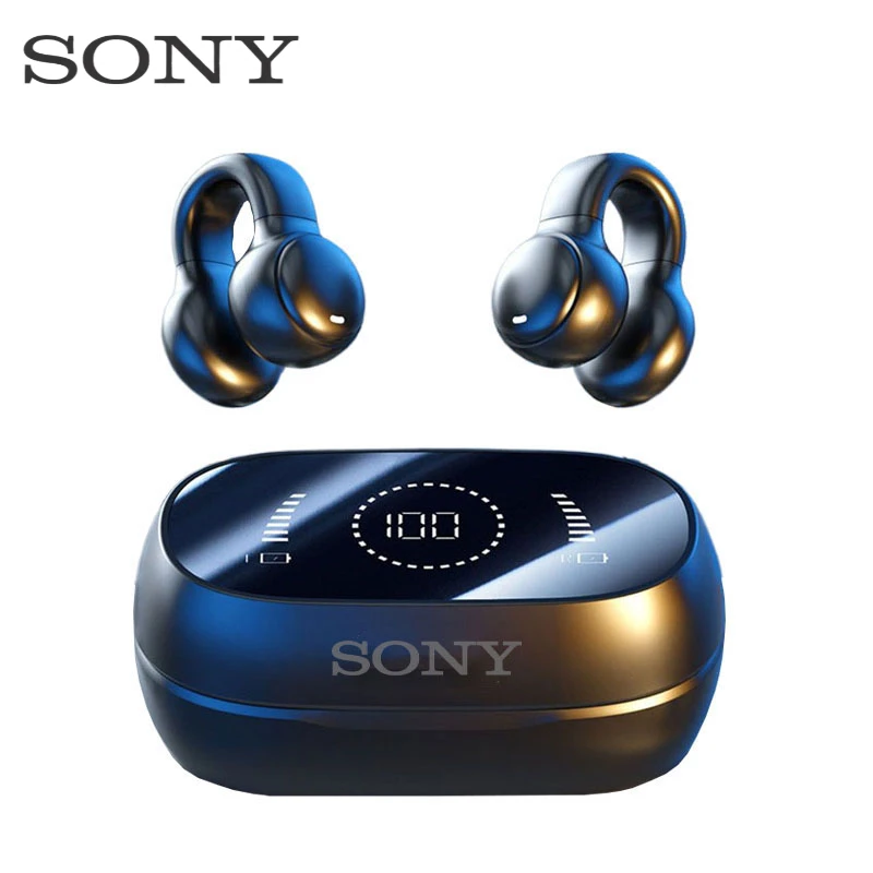 Auriculares inalámbricos Sony con Bluetooth, cascos con reducción de ruido y carga, auriculares de conducción ósea, Cable deportivo con micrófono gratis