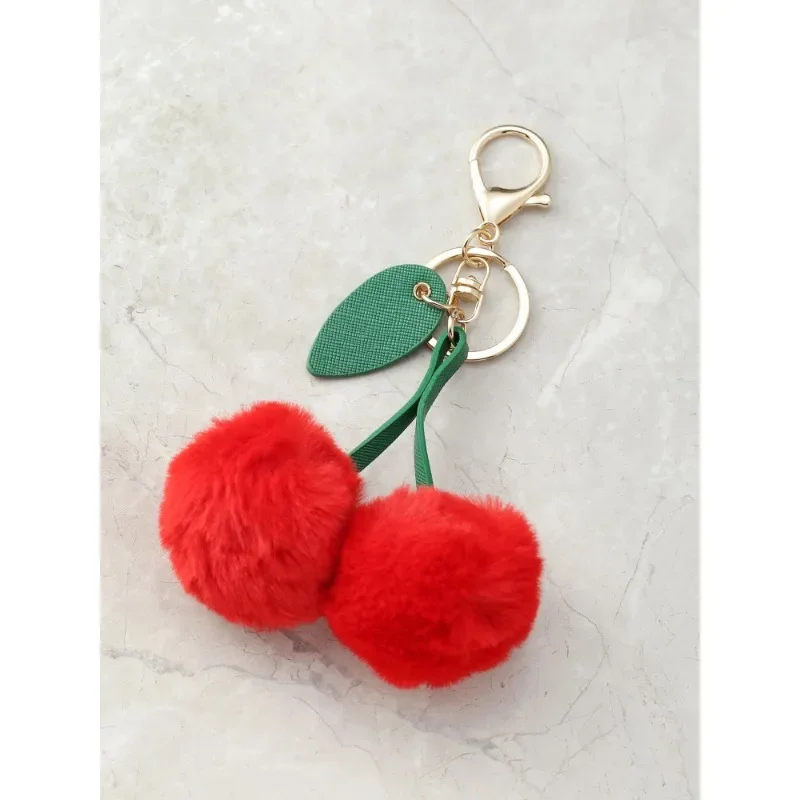 No Boundaries Cherry Puff Keyring with Clip