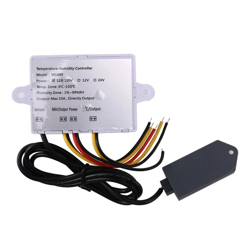 XK-W1099 intelligent digital display temperature and humidity controller greenhouse incubation constant humidity