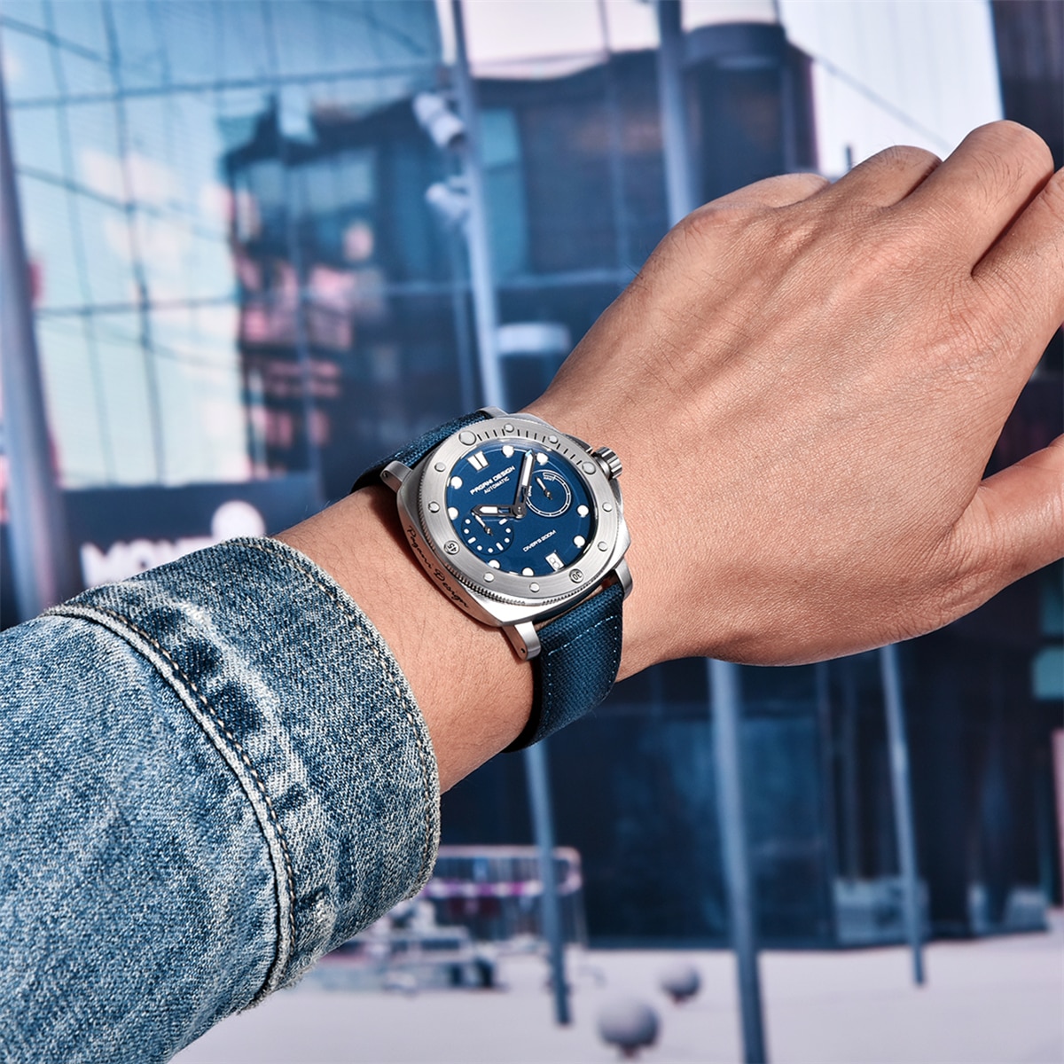 PAGANI Ontwerp Nieuwe Mannen Automatische Mechanische Horloges Duikhorloge Voor Topmerk Luxe 200M Waterdicht AR Saffier Horloge voor mannen