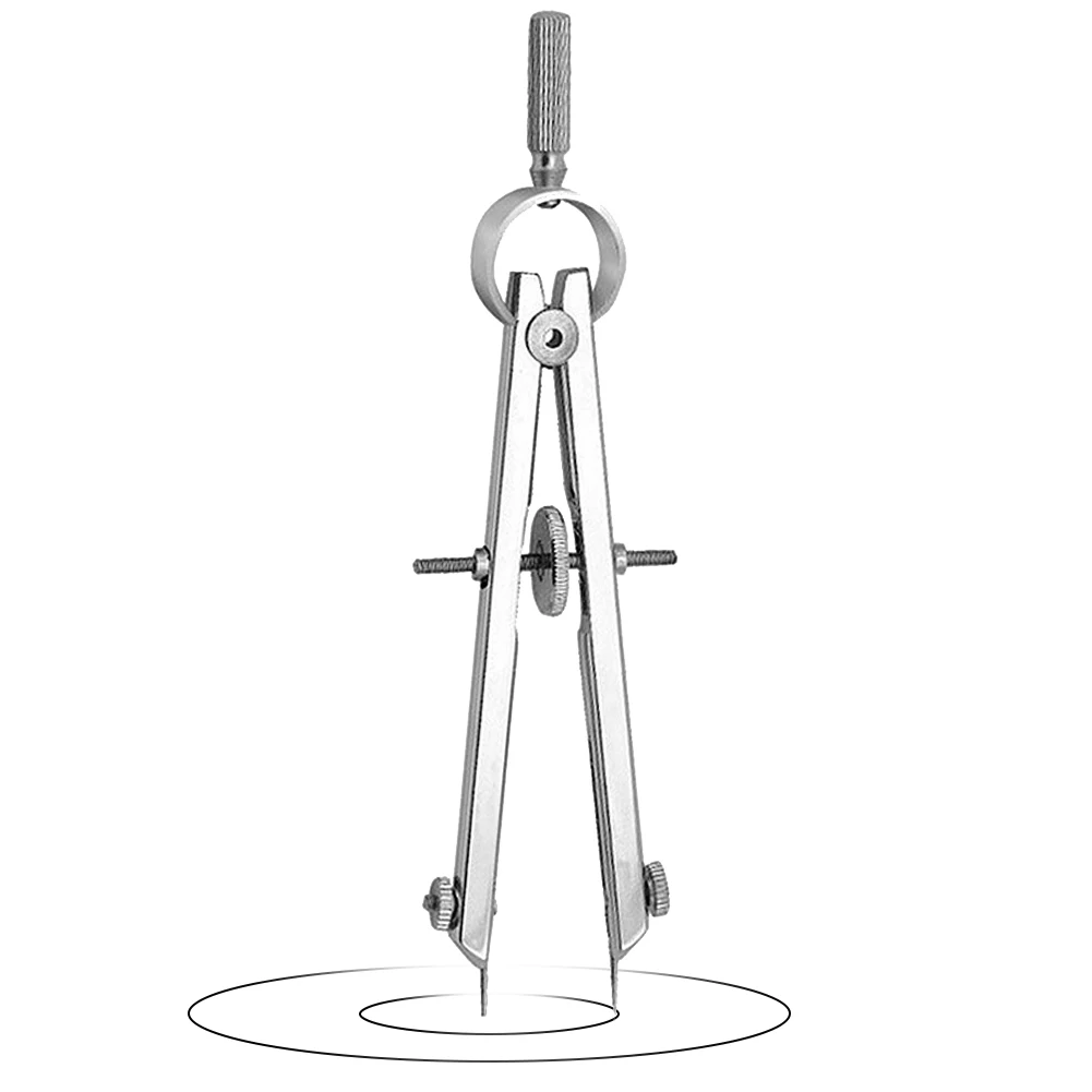 Professional Metal Compass Drawing Tools High Precision Bow Divider Spring Chart Planning Line Caliper Spacer Accurate Gauge