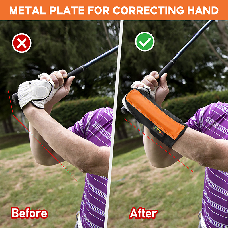 Golf Swing Trainer Aids Improved Accuracy Golf Wrist Pro Power Band Golf Wrist Posture Aid Swing Gesture Alignment Practice Tool