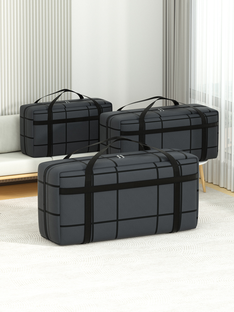 Bolsa de armazenamento multifuncional para viagem, acampamento, mochila espessada, bolsa móvel, dobrável, à prova d'água, mala de armazenamento