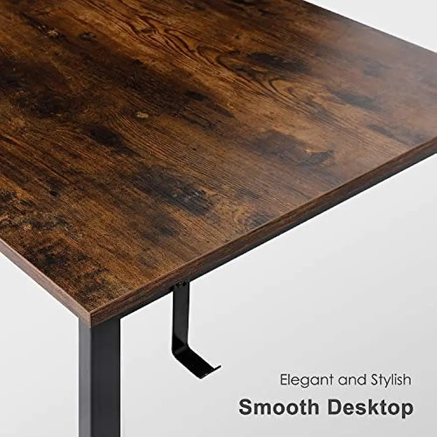 Zones fa Bureau d'ordinateur PC, table d'ordinateur portable, bureau à domicile, bureau d'école, travail, stable, évalué 100x50cm