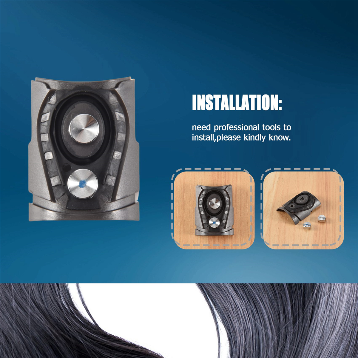超音速ヘアドライヤー用ユニバーサル電源スイッチボタン,ゴムパッド交換部品,hd01,hd02,hd03,1セット